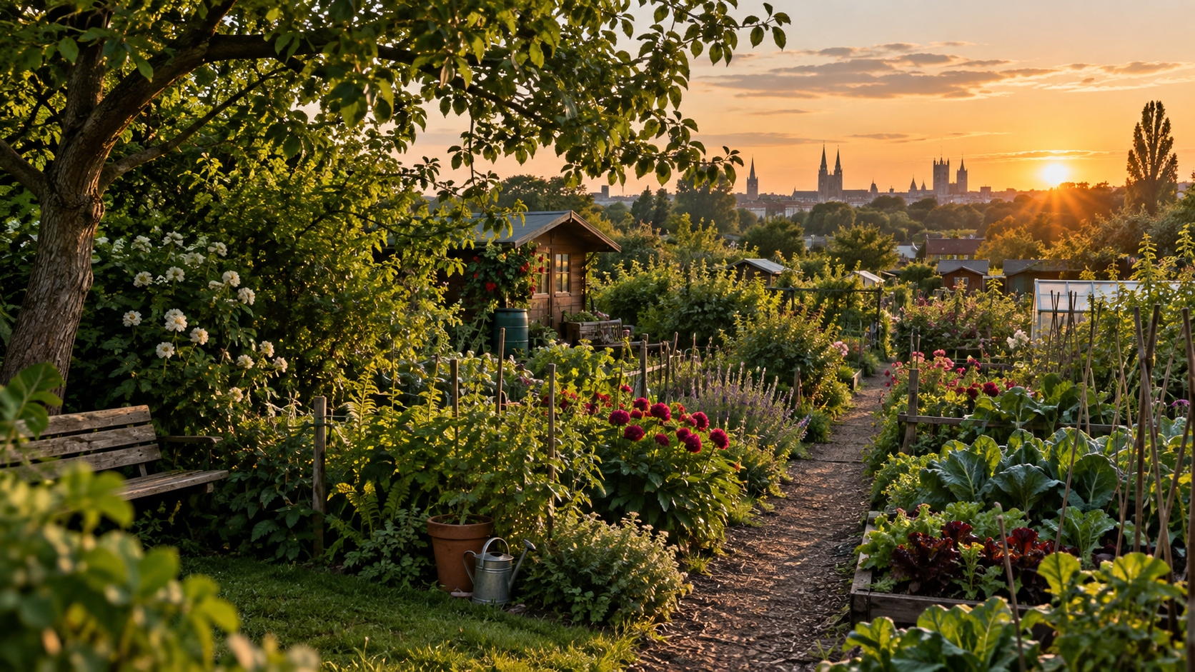 Unsere Gartenanlage